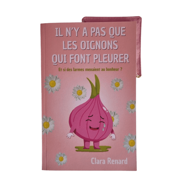 Marque-page en tissu carré