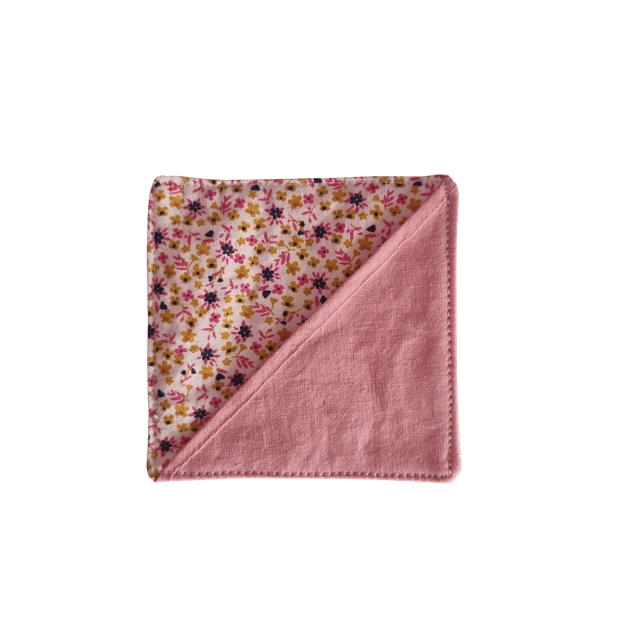 Marque-page en tissu carré